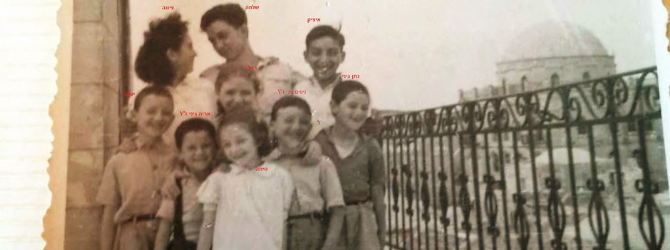 Gini family. Photo courtesy of the family Old family photo