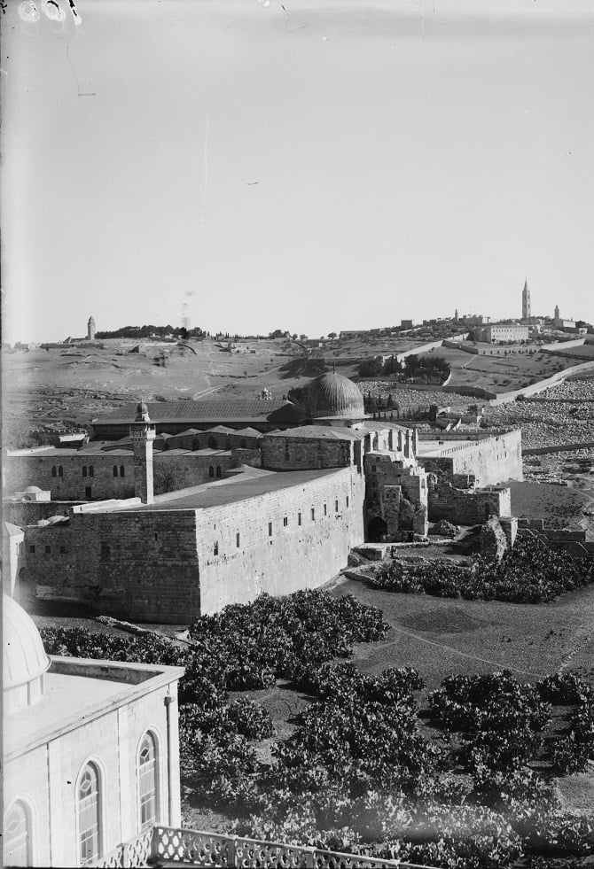 מסגד אל-אקצא וכיפת הסלע