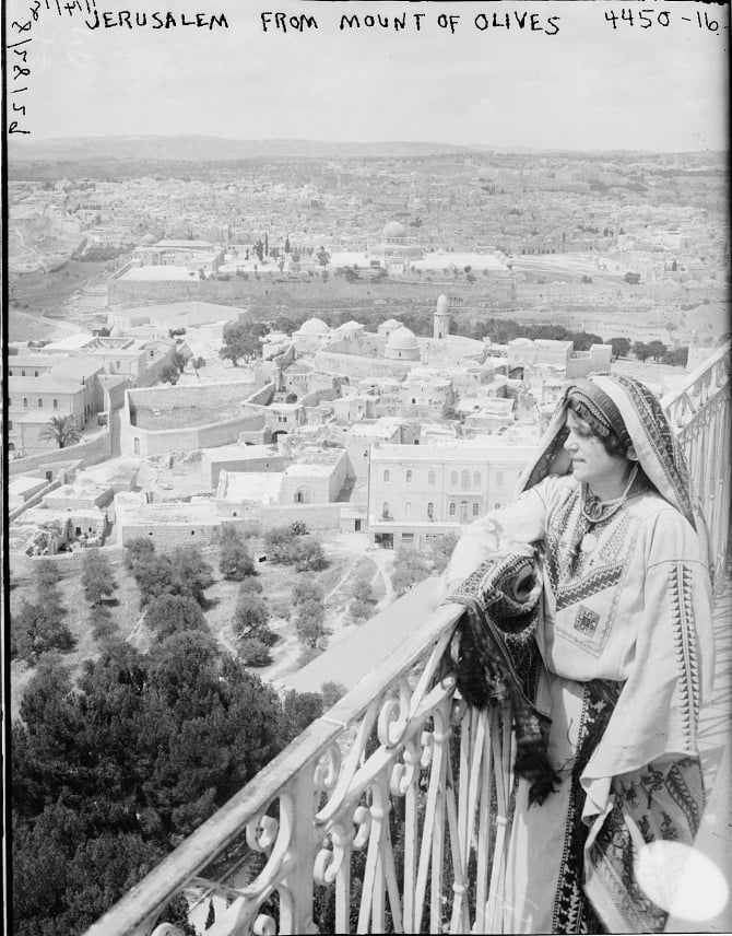 מבט על ירושלים מהר הזיתים