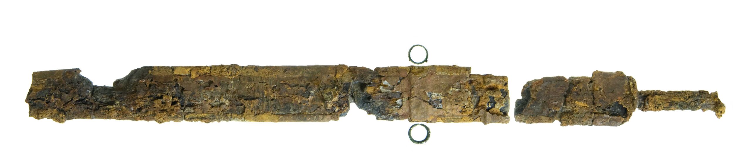 חרב רומית שהתגלתה בחפירות תעלת הניקוז בעיר דוד