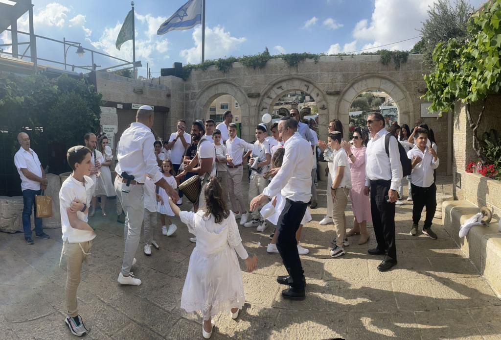 צילום: באדיבות המשפחה בר מצווה בעיר דוד