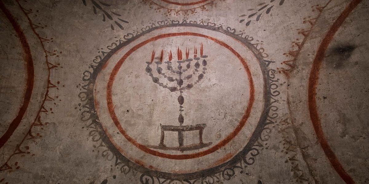 The Jewish catacombs in Rome