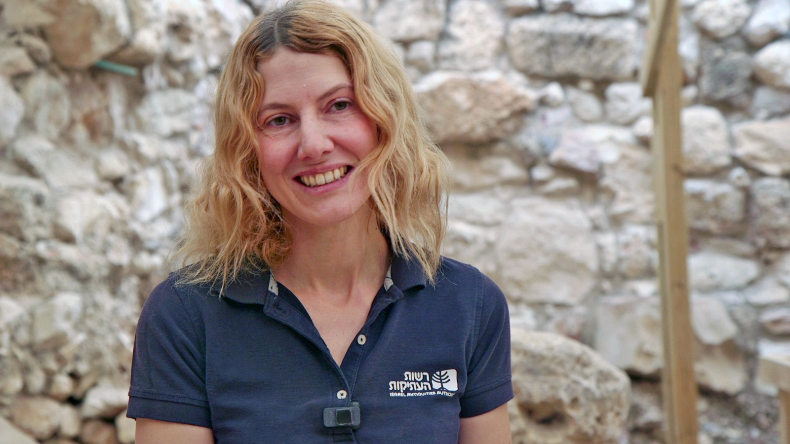 דר מריון זינדל. צילום - אמיל אלגם רשות העתיקות