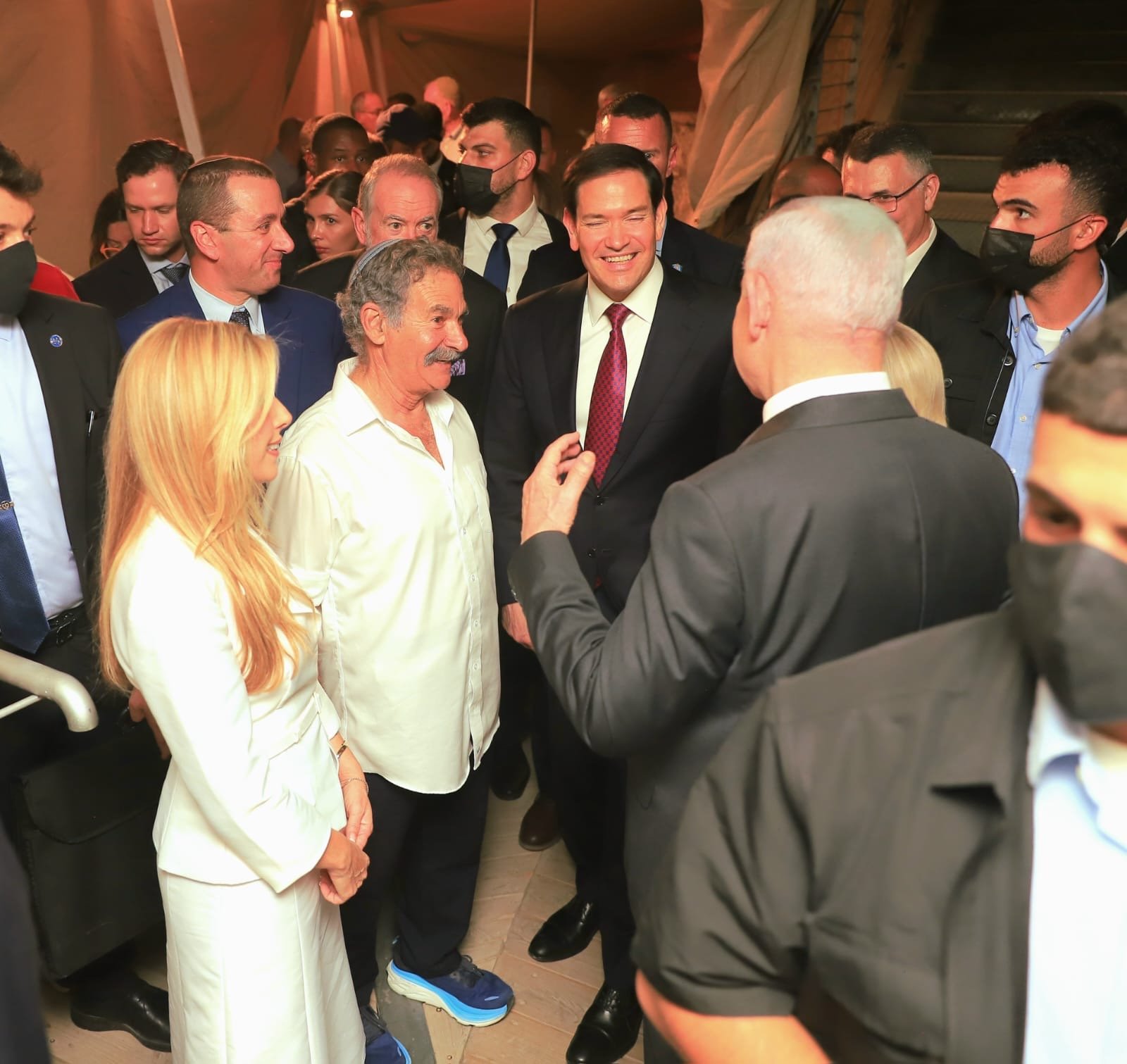 בכירי ממשל בחניכת דרך עולי הרגל
